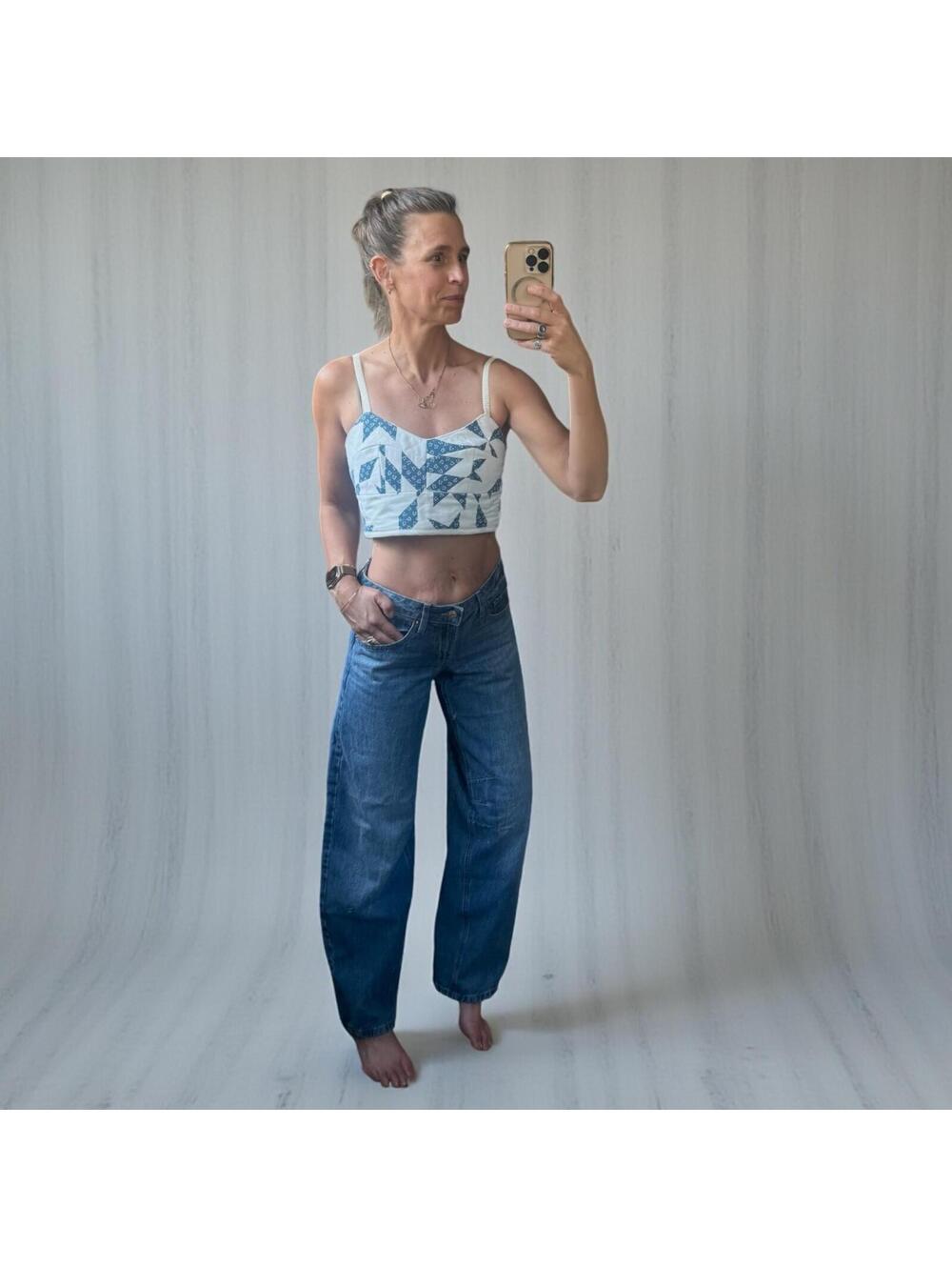 Wild Fable Barrel Leg Jeans, size 0